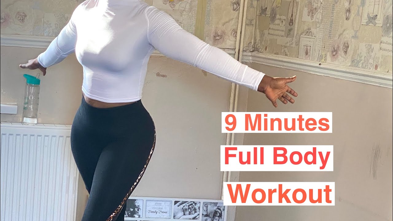 9 Mins Full Body Workout At Home To Lose Weight In The Right Places Of