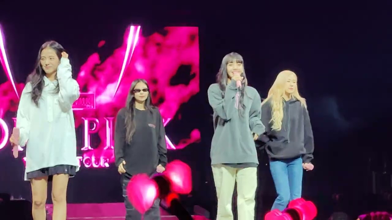 BORN PINK BLACKPINK WORLD TOUR SOUNDCHECK [HOUSTON DAY 2]