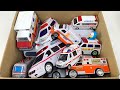 ピポピポ救急車の緊急走行!坂道走る!サイレン鳴る!