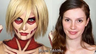 Download lagu Female Titan Attack on Titan Makeup Tranformation Cosplay Tutorial Female Titan Attack on Titan Makeup Tranformation Cosplay Tutorial