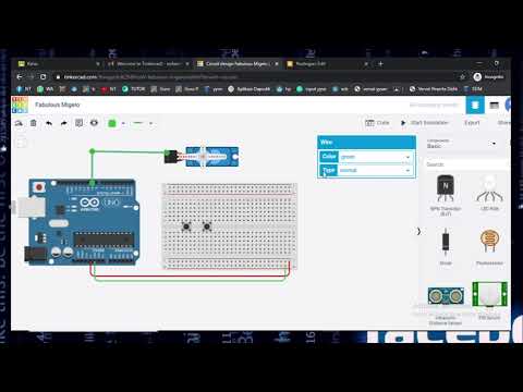 Rangkaian menggunakan mikrokontroler AVR dan Arduino menggunakan2 buah pushbutton, dan 1 buah servo