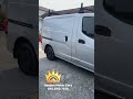2018 Nissan NV200 SV cargo van with ladder rack and shelving package! ONLY $7,890! #instagram
