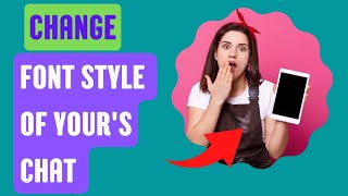 Watch out Creation of new font style of your's chat while using #Gb Whatsapp tools &advanced feature screenshot 2