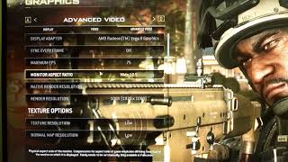 call of duty MW2 CP low end pc gameplay