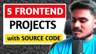 5 Unique Frontend Projects with Source Code  | HTML, CSS, JavaScript, PHP | UI/UX Projects 2025