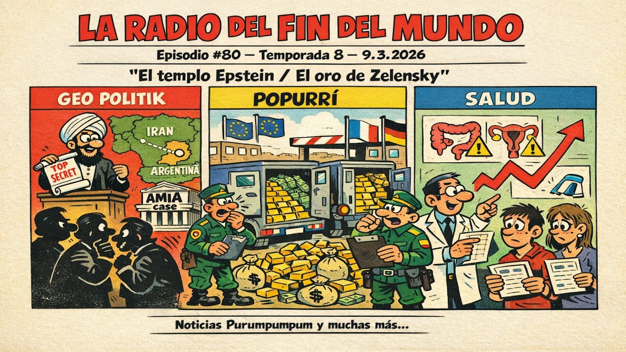 9 3 2026  Guerra nuclear Epstein  : El oro de Zelensky