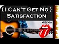 (I CAN'T GET NO) SATISFACTION - The Rolling Stones 👅 / GUITAR Cover / MusikMan #013