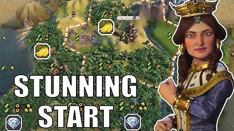 Civ 6 | Check Out This Stunning Starting Location! (#1 Deity Georgia Civilization VI)