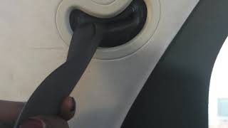 How to repair your stuck and twisted seatbelt with just a nail file and two minutes.