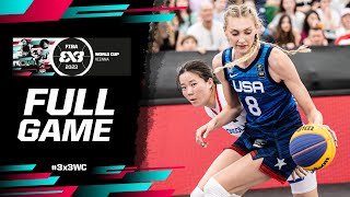 Mongolia 🇲🇳 vs USA 🇺🇸 | Women | Full Game | FIBA 3x3 World Cup 2023