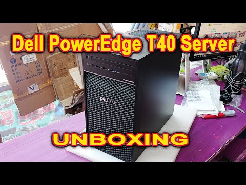 Dell PowerEdge T40 Server|| Intel Xeon E-2224G || 8GB DDR4 RAM|| 1TB 7200 RPM HDD|| DVDRW|| UNBOXING