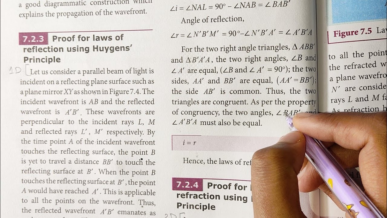 Law of Reflection | Huygens' Principle | Wave Optics | 12th Physics | In Tamil | Shivani's Classroom