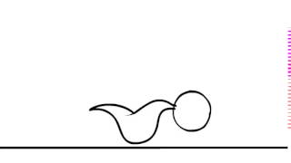 Bouncing Ball with Tail Test