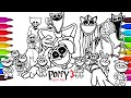 Poppy Playtime 3 Coloring Compilation 🎨 | Dark &amp; Satisfying Reveal #X1098