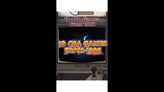 Commodore 64 Games from 1986 #commodore64 #c64games #computergames #retrogames #retrogaming
