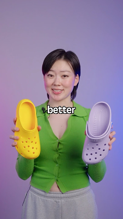 3D-Printed CROCS Vs. Real 🩴🤯 #shorts #3dprinting #crocs #craft #diy #UJOYBIO