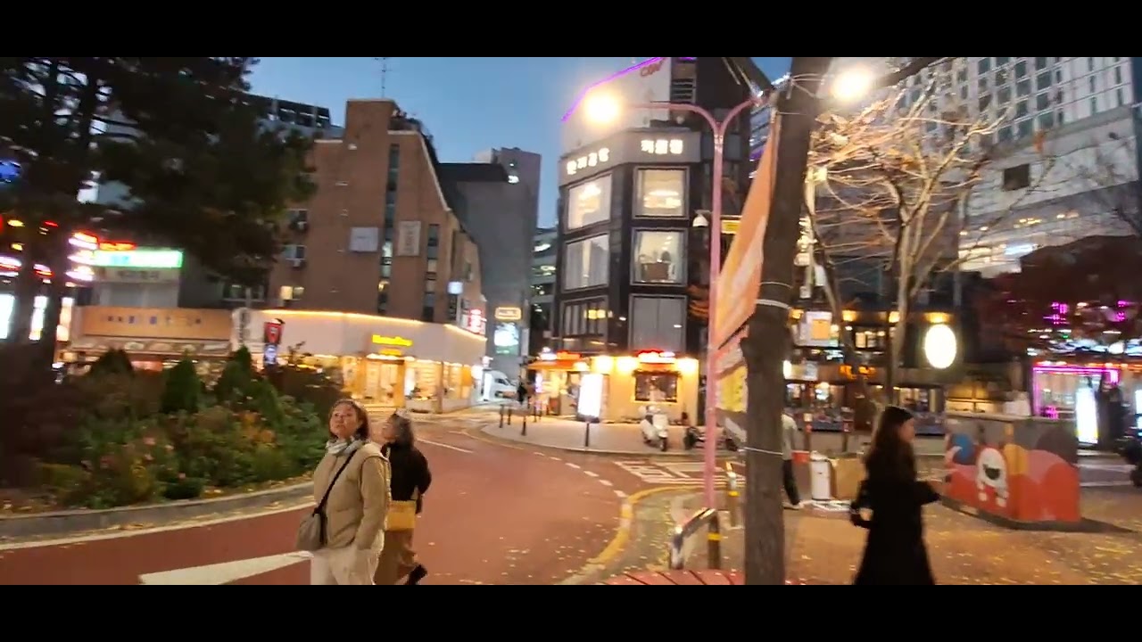 南韓Hongdae Street홍대거리