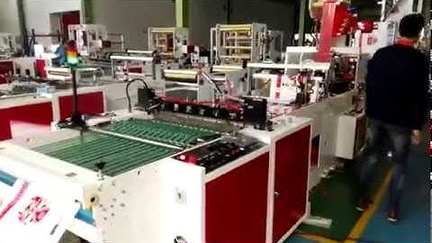 glue patch bag making machine 180pcs/min