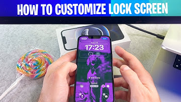 iPhone 16e How to Customize Lock Screen