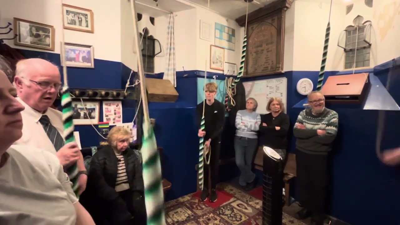 Ringing the back 6 down in peal @ Ormesby, North Yorkshire