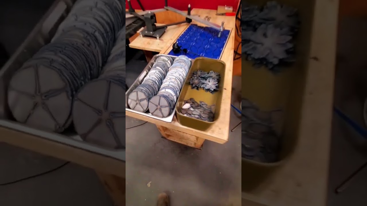 Plasma Cutting Pantograph Jig (Side View) for making Metal Roses 🔥⚘️