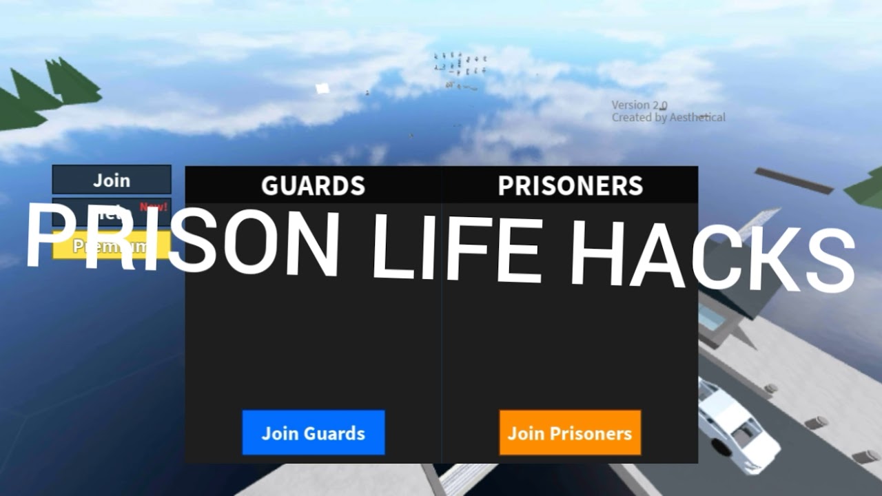 PRISON LIFE HACKS (Roblox mobile) (Please read description YouTube