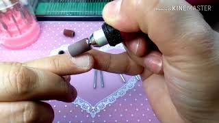 Como usar el drill para uñas/ preparación de uña natural