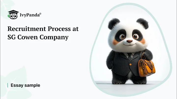 Recruitment Process at SG Cowen Company | Case Study Example