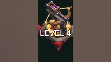 All X-Bow levels 1 to Max! Clash of clans.