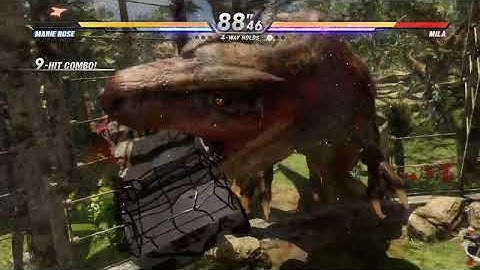 DOA6 Marie Rose 💥 Mila | Costume mod | CPU vs CPU AI vs AI (hardest level 8)