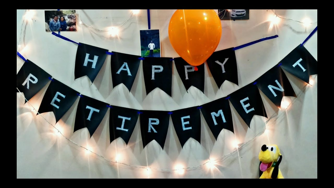 Retirement  Party | Celebration song  | Retirement party Decoration | Party ideas | Mi Vandana