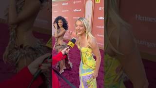 Midnight Sun🤝water! Zara Larsson and Tyla have thepop girl link-up of our dreams  #tyla #shorts