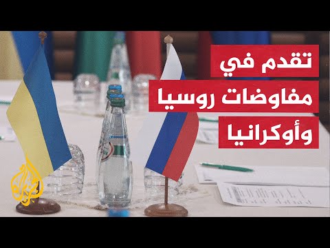 وفد أوكرانيا المفاوض يتحدث عن قبول موسكو لمقترحاته باستثناء وضع القرم