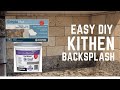 How to install a kitchen backsplash using simplemat and simplegrout