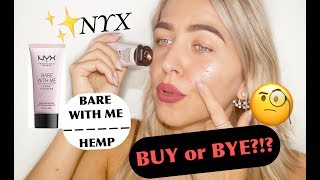 nyx bare with me daily moisturizing primer