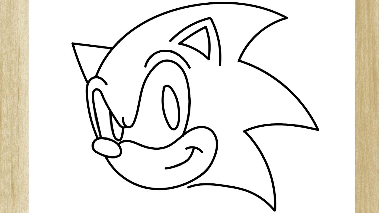 COMO DESENHAR O ROSTO DO SONIC FACILMENTE - YouTube