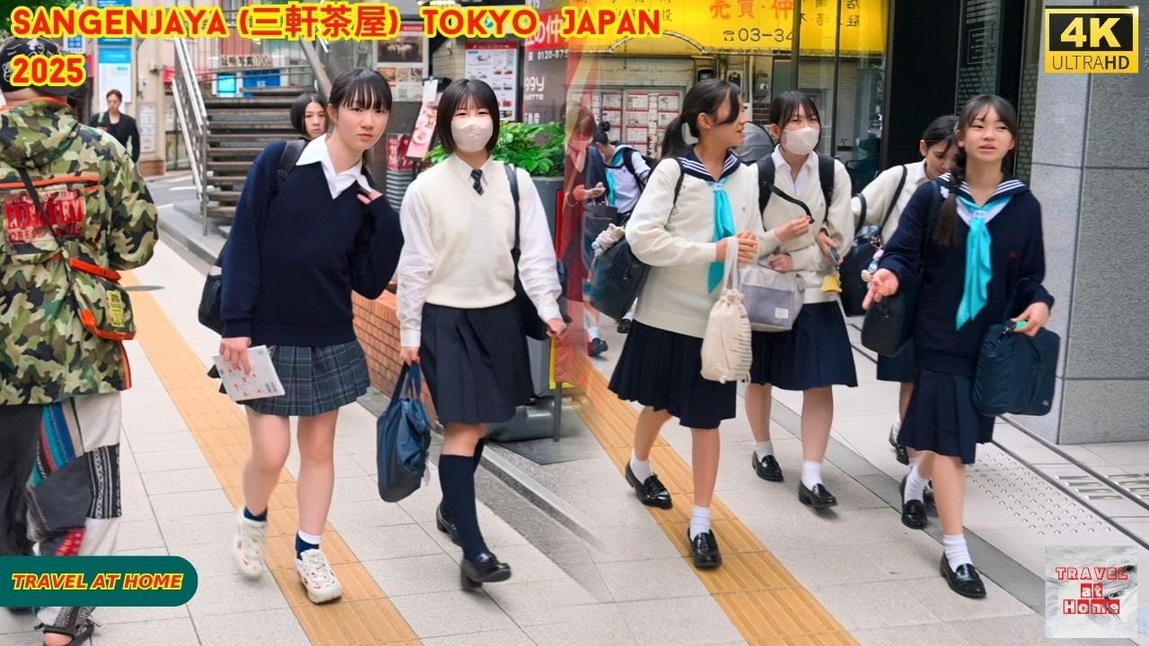 4K HDR Japan travel 2025 | Walk in Sangenjaya (三軒茶屋) Tokyo