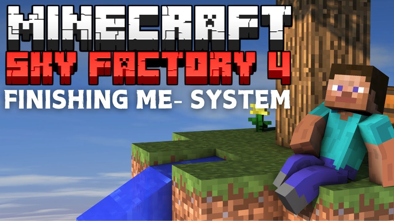 🔴LIVE] MINECRAFT SKY FACTORY 4 Part 4 (MAKING ME-SYSTEM) - YouTube