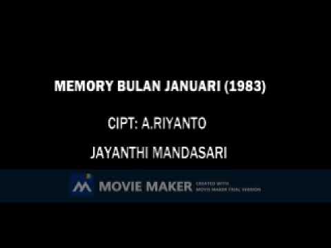 JAYANTHI MANDASARI MEMORY BULAN JANUARI 1983  CIPT  A RIYANTO