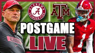 ALABAMA - Texas A&M Postgame LIVE