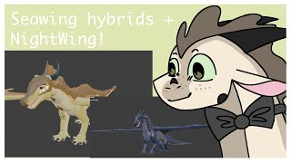 New SeaWing Hybrids in Wings of Fire (The Journey) + NightWing!
