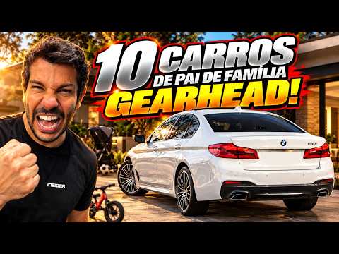 10 CARROS DE PAPAI GEARHEAD!!🔥