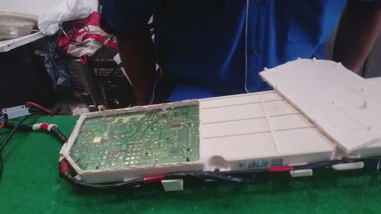 modul mesin cuci samsung semua tombol normal tapi tidak bisa star