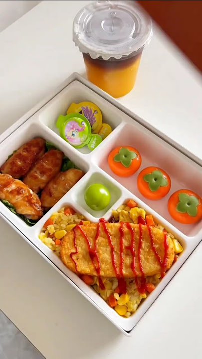 pack my lunch with me #food #asmr #lunchbox #mukbang #bentobox