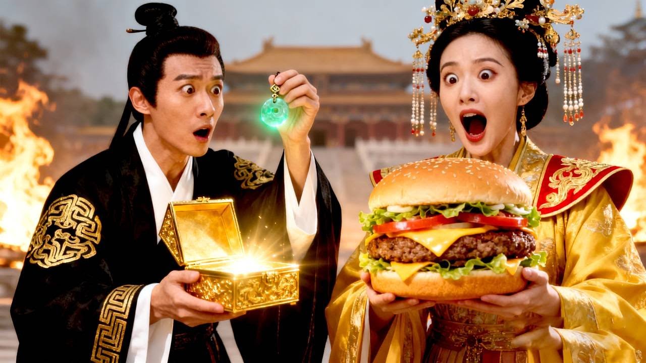 Time-travel business, jade is key, wealth & beauties gained, perfect life!