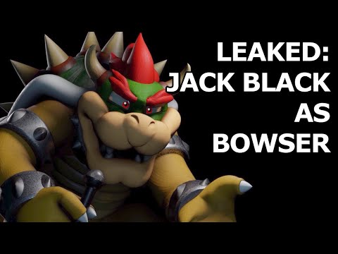 (LEAKED FOOTAGE) JACK BLACK AS BOWSER IN MARIO (2022) | The Super Mario