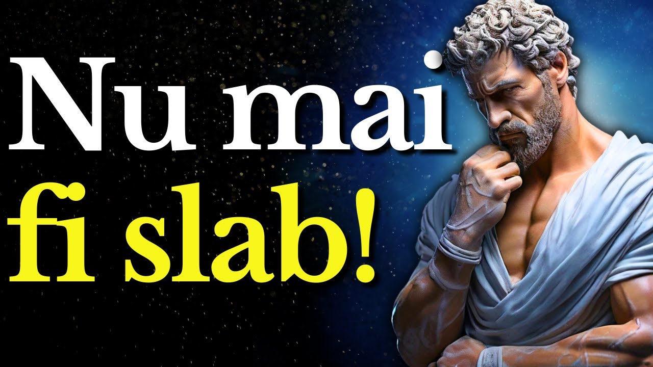 8 OBICEIURI CARE TE FAC SLAB ȘI NU ÎȚI DAI SEAMA  TRANSFORMĂ-ȚI VIAȚA CU STOICISMUL