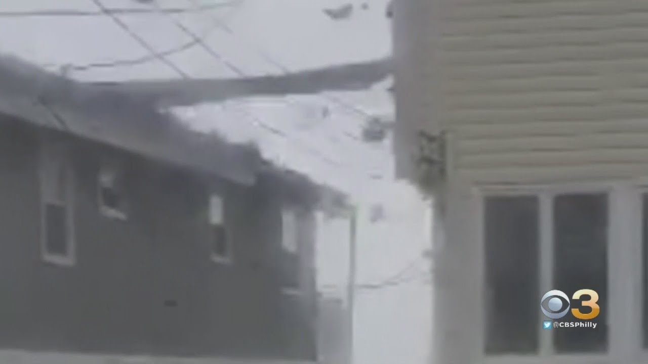 Confirmed Tornado, Whipping Winds Cause Destruction Down Jersey Shore ...