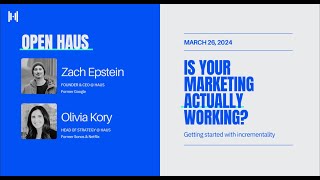 Is your marketing actually working? Getting started with incrementality