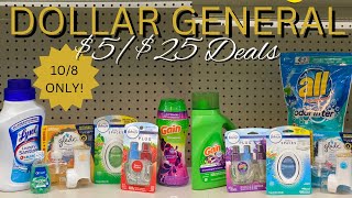 *Dollar General* $5/$25 Deals UNDER $10 - Over $30 In Savings! | Meek’s Coupon Life